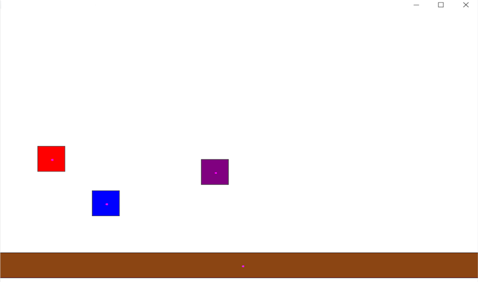 2D Physics Engine Simulation Preview